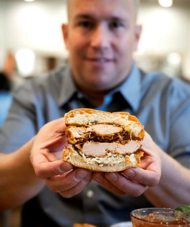Not just a sandwich...it's a Honey Salt Biloxi Buttermilk Fried Chicken Sandwich. If you haven't tried our signature sandwich, now is the time! ⁠
⁠
Photo: @cellier.michael