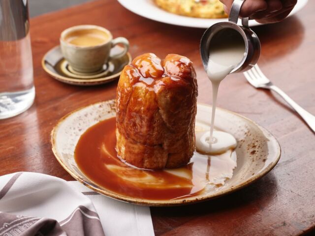 Join us for weekend brunch and ‘break bread for the table’ with our irresistible Monkey Bread – where brioche and bourbon caramel sauce come together to create MAGIC.