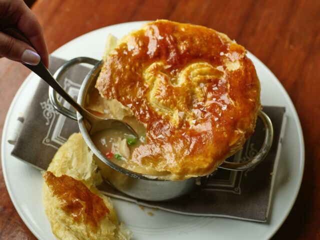 Last call for pot pies this Tuesday! As we bid farewell to the coziest comfort food for another season, we get ready to “dive” into something NEW on Tuesdays starting soon - stay tuned for details! Make your reservations for one last Tuesday Pot Pie Night!