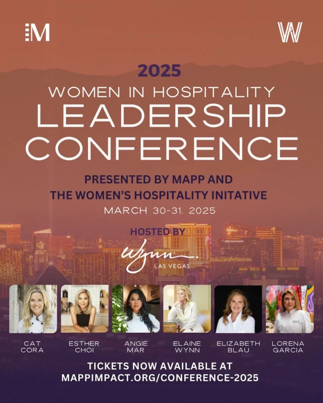 Celebrating 5 Years of Women’s Hospitality Initiative!👩‍🍳  Five years ago, @elizabethblau and a powerhouse group of women launched Women’s Hospitality Initiative (@womenshospitalityinitiative) to champion women in the hospitality industry. Now, they’re marking this milestone with the first Women in Hospitality Leadership Conference at Wynn Las Vegas on March 30 & 31, in partnership with MAPP!  This two-day event will bring together women at all levels—independent restaurateurs, chefs, hotel & F&B leaders—for inspiring keynotes, panels, networking, and mentorship speed dating. Don’t miss the Keynote Conversation with Elizabeth and Elaine Wynn, Co-Founder of Wynn Resorts, on Inspired Leadership: Merging Ambition, Well-Being & Purpose.  Legacy Gala – March 31 
A night to remember! Enjoy incredible food & drink experience featuring 40+ women-led restaurants & mixologists—open to all!  Proceeds support WHI & MAPP’s mission to empower women in hospitality—a cause close to Honey Salt’s heart.  📍 Wynn Las Vegas
📅 March 30-31
🎟️ Link in bio to learn more! Use code “MAPPELIZABETH30” for $30 off your ticket!